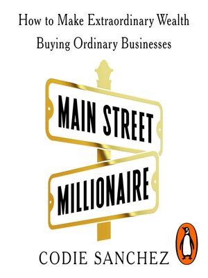 cover image of Main Street Millionaire